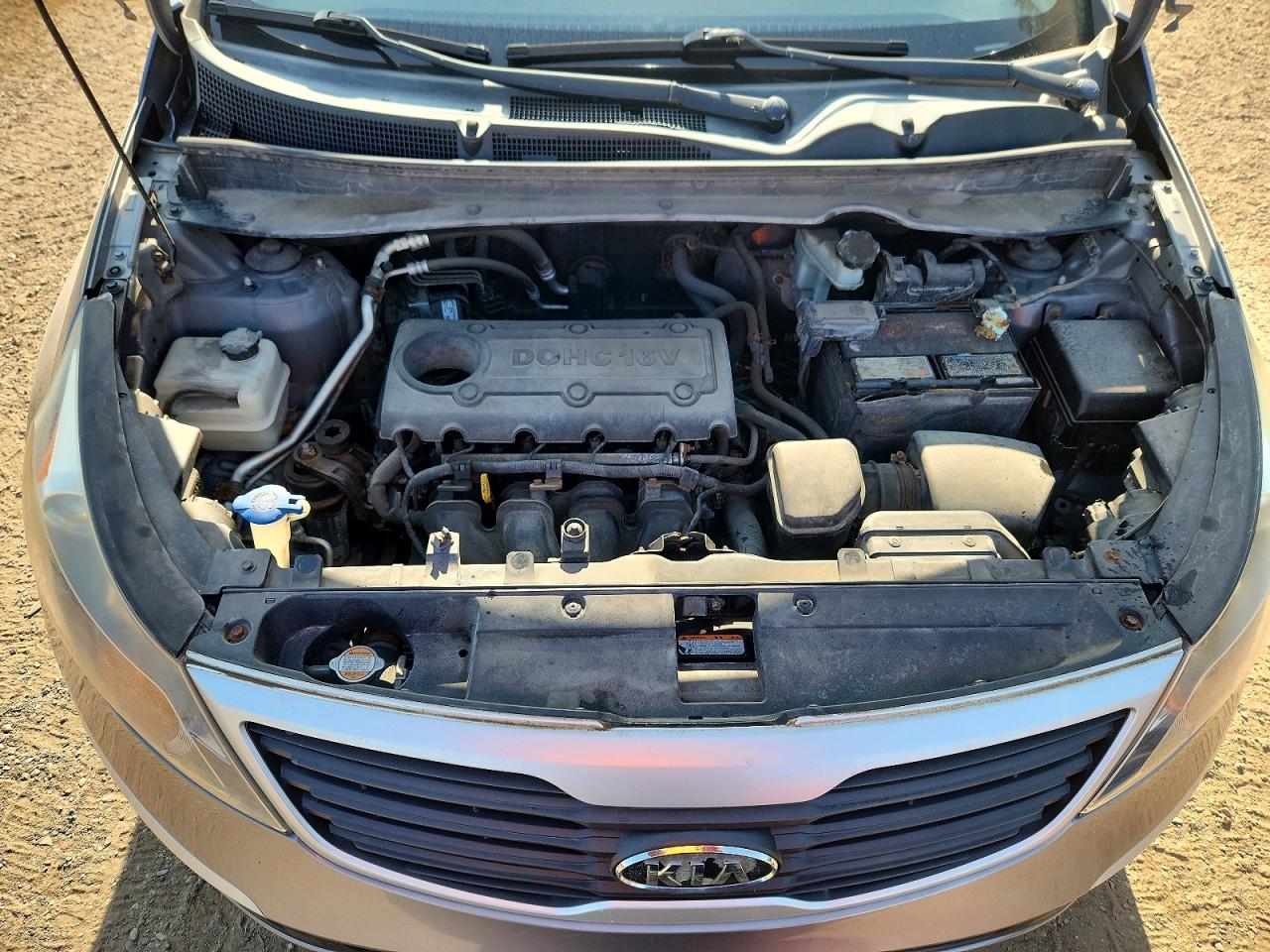 2011 Kia Sportage Lx Gray vin: KNDPB3A21B7024697