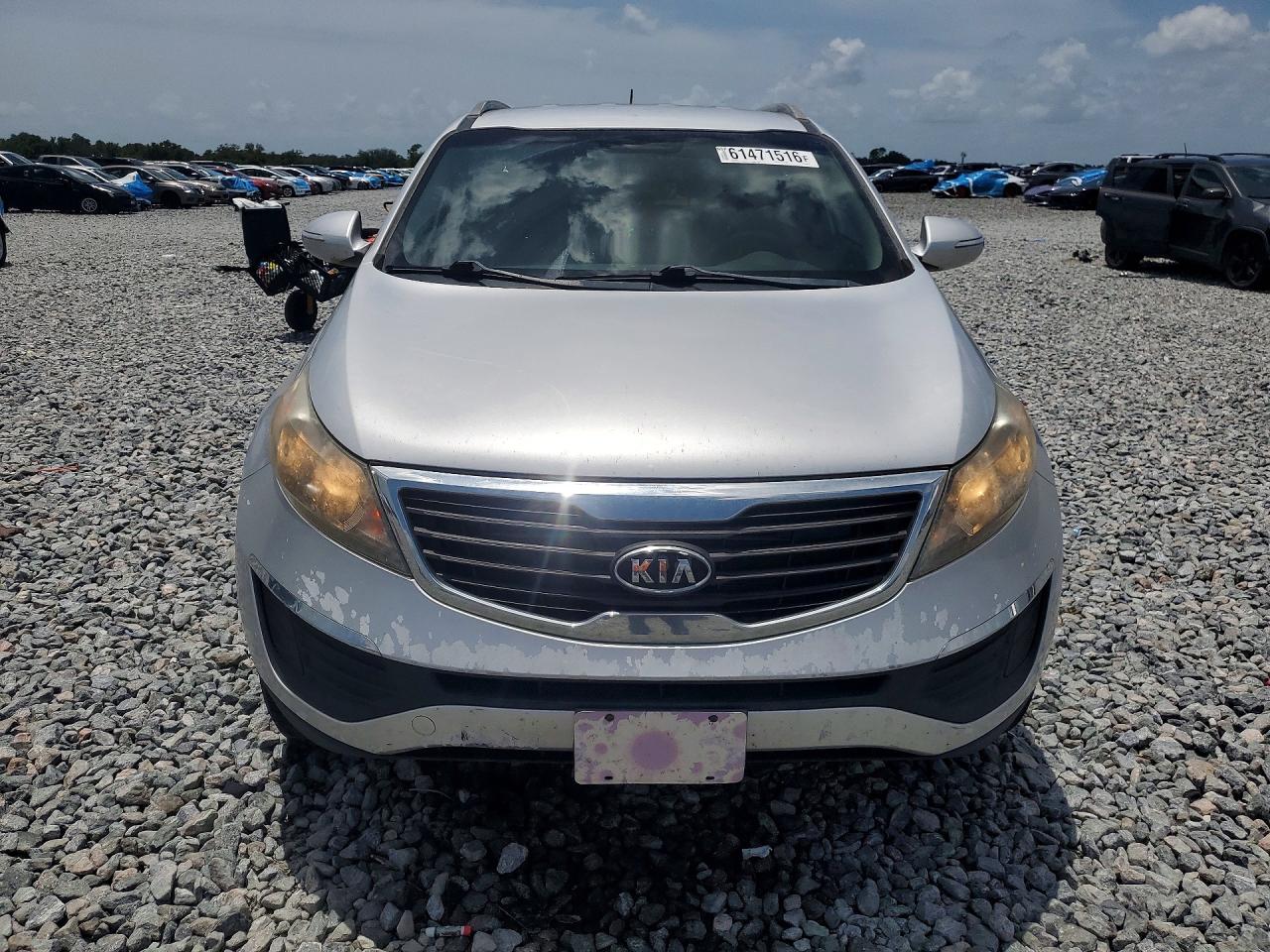 2011 Kia Sportage Lx Silver vin: KNDPB3A21B7067212