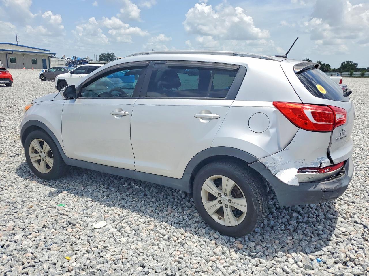 2011 Kia Sportage Lx Silver vin: KNDPB3A21B7067212