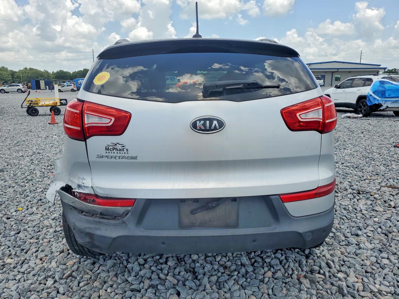 2011 Kia Sportage Lx Silver vin: KNDPB3A21B7067212