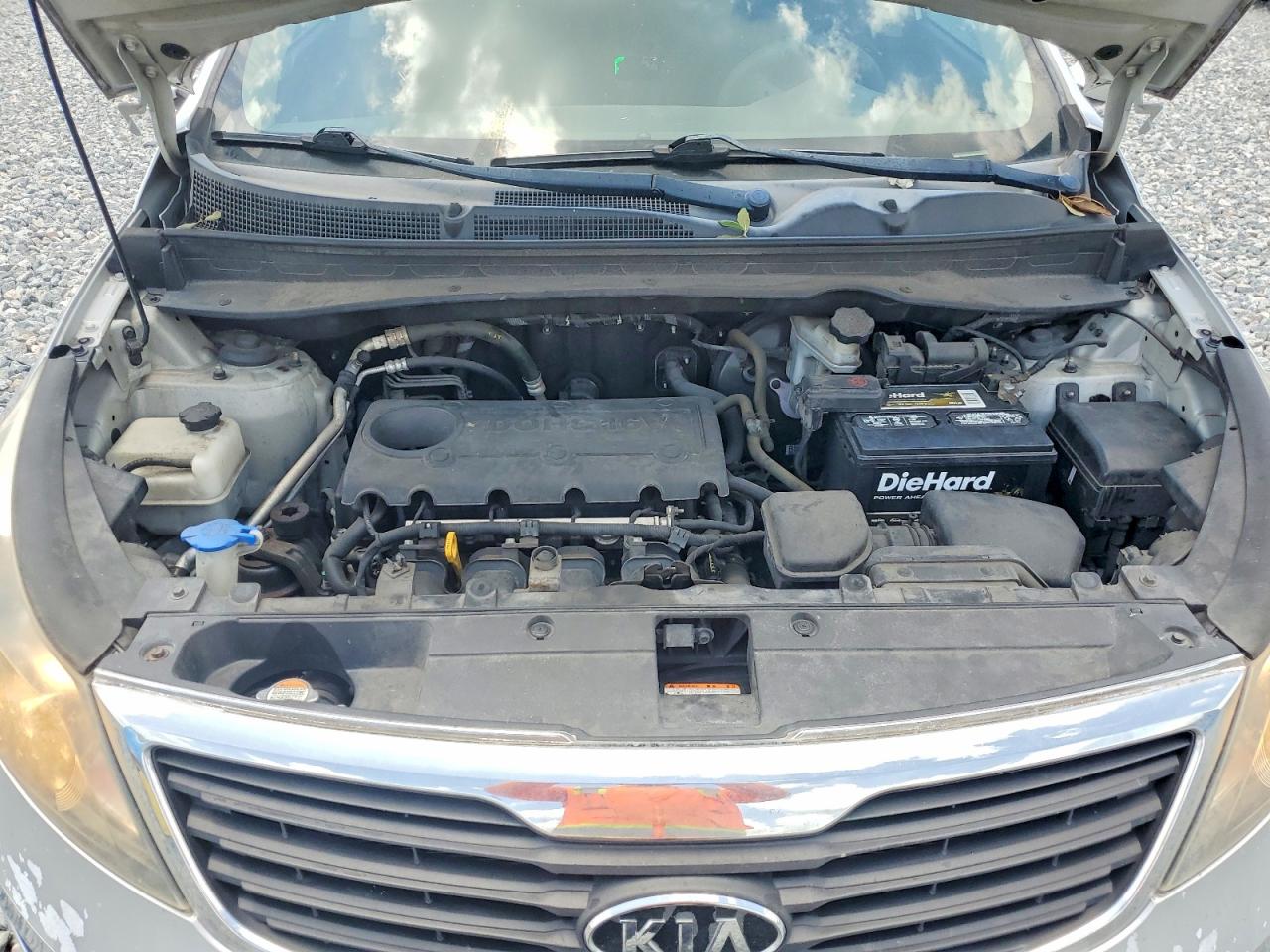 2011 Kia Sportage Lx Silver vin: KNDPB3A21B7067212