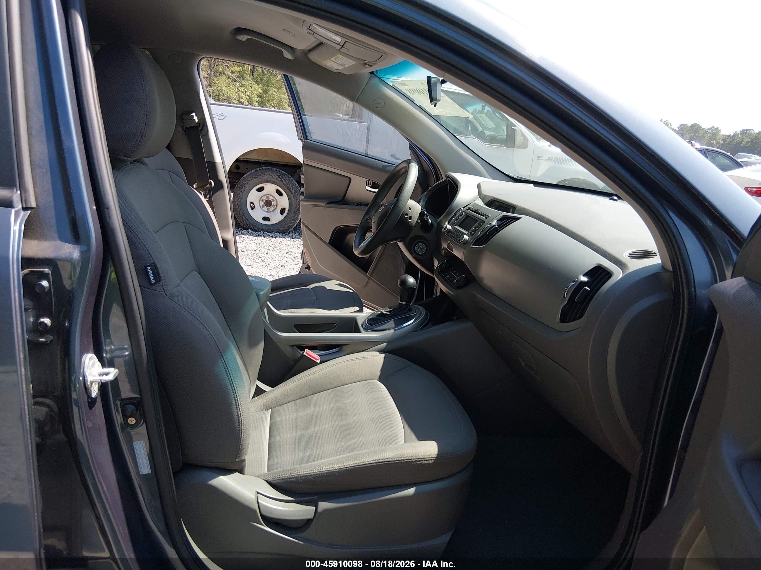 2011 Kia Sportage Lx Blue vin: KNDPB3A21B7093017