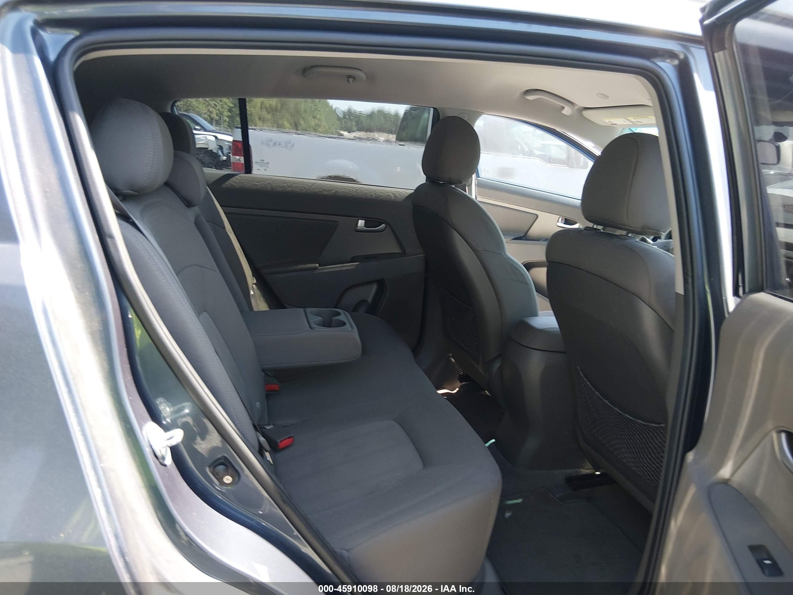 2011 Kia Sportage Lx Blue vin: KNDPB3A21B7093017