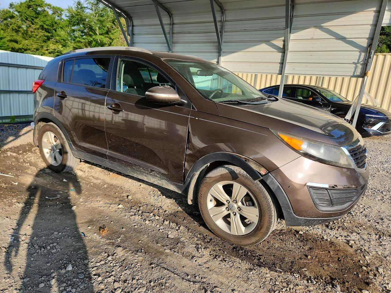 2012 Kia Sportage Lx Brown vin: KNDPB3A21C7194656