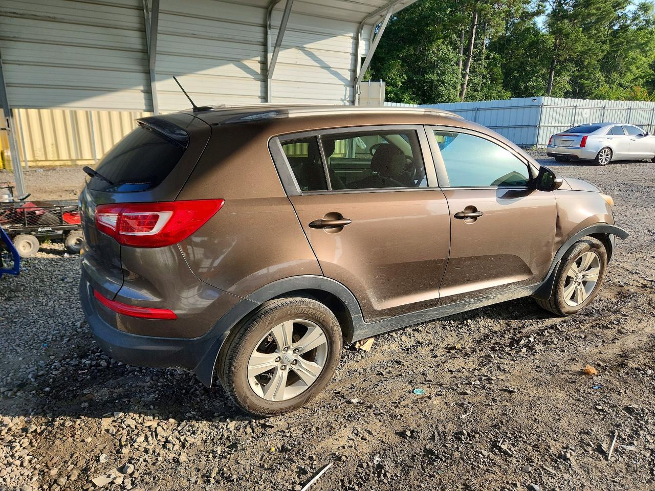 2012 Kia Sportage Lx Brown vin: KNDPB3A21C7194656