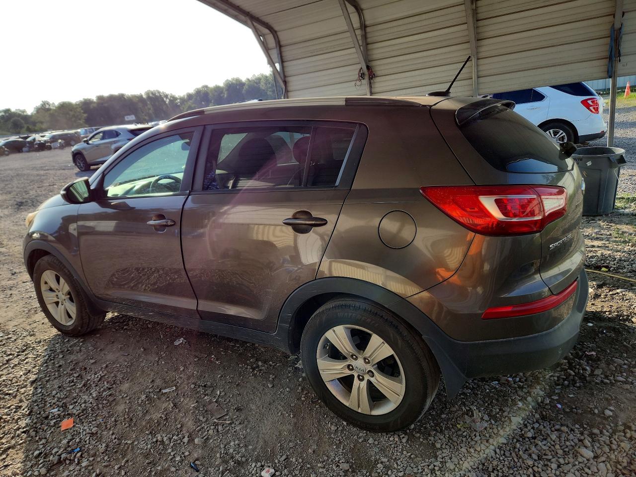 2012 Kia Sportage Lx Brown vin: KNDPB3A21C7194656
