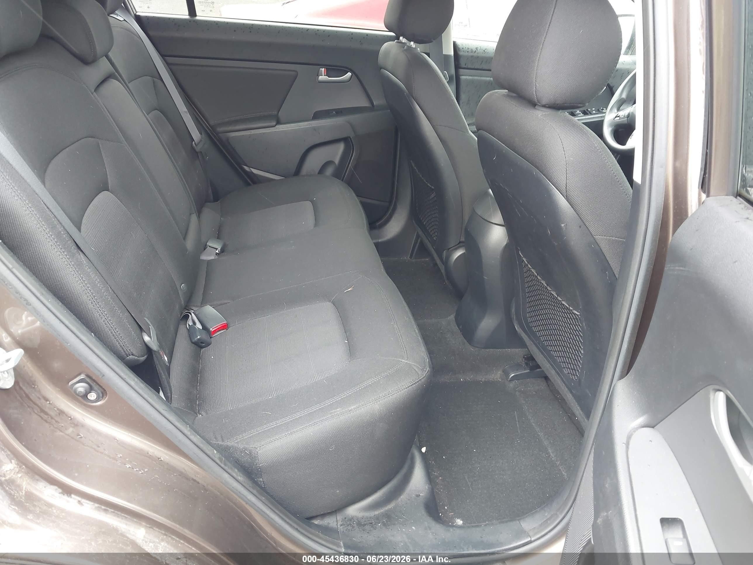 2012 Kia Sportage Lx Brown vin: KNDPB3A21C7217613