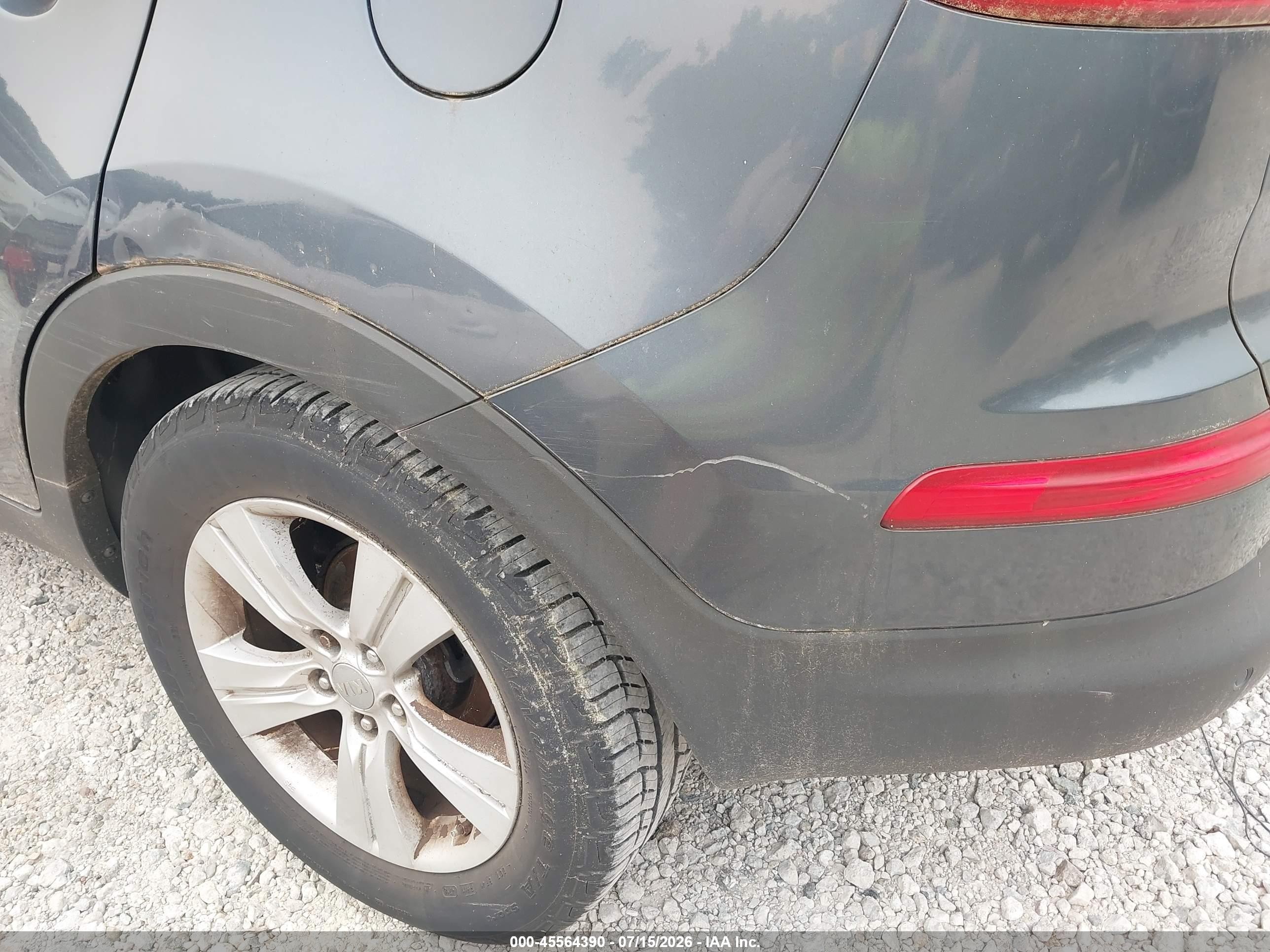 2012 Kia Sportage Lx Синий vin: KNDPB3A21C7263328