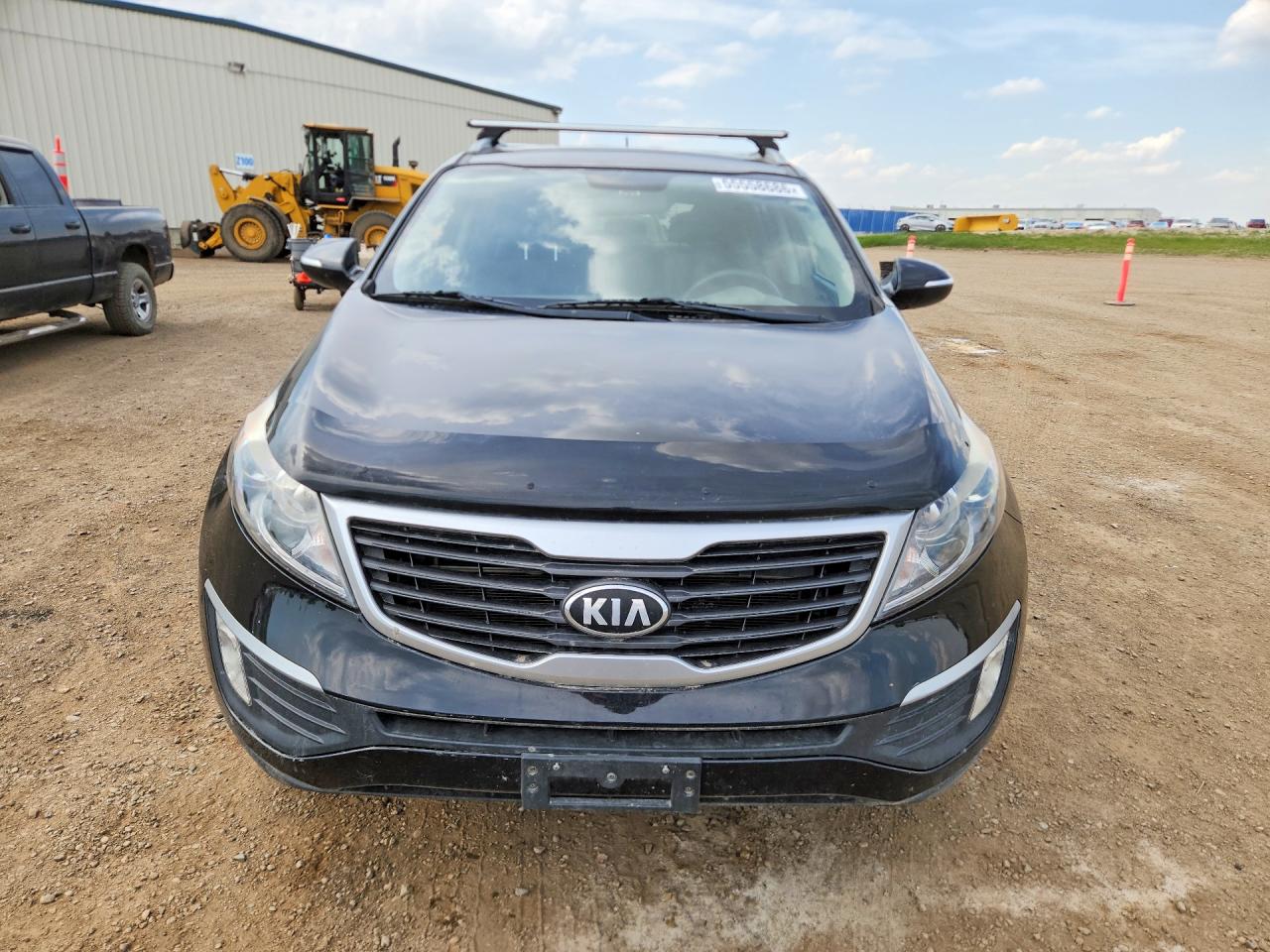 2013 Kia Sportage Base Black vin: KNDPB3A21D7451218