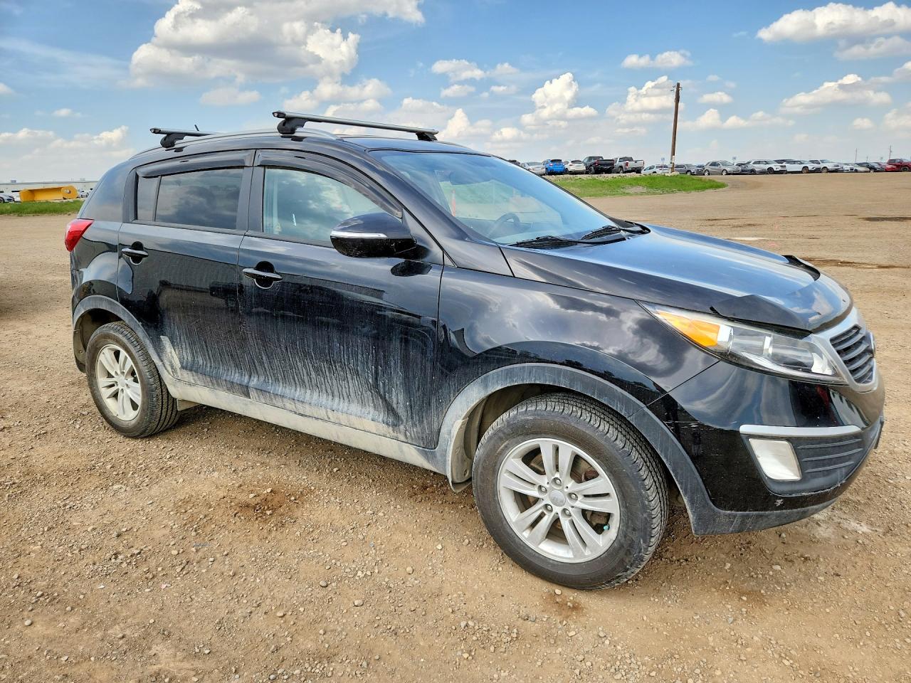2013 Kia Sportage Base Black vin: KNDPB3A21D7451218