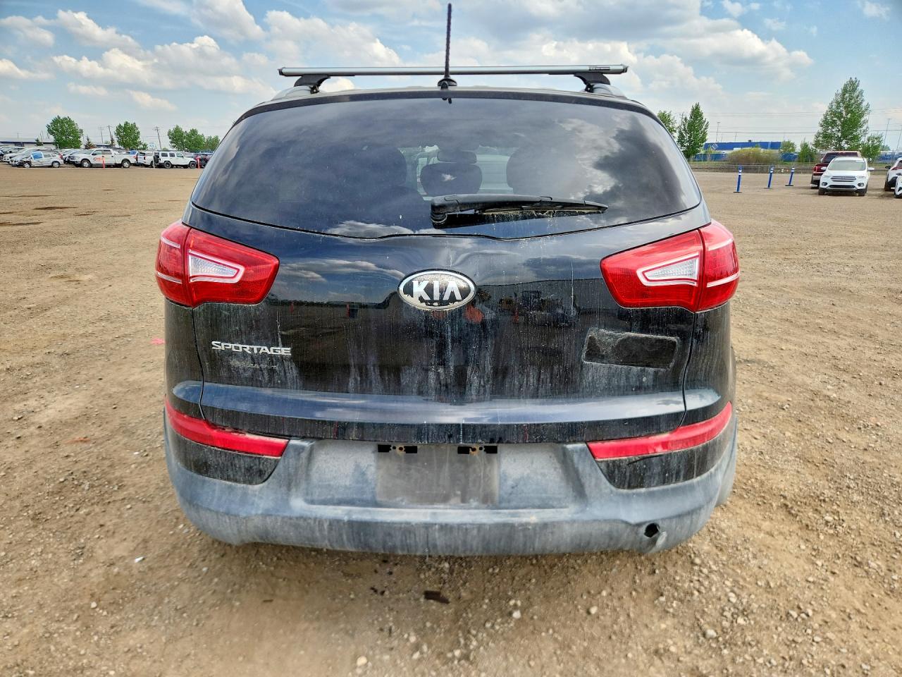 2013 Kia Sportage Base Black vin: KNDPB3A21D7451218
