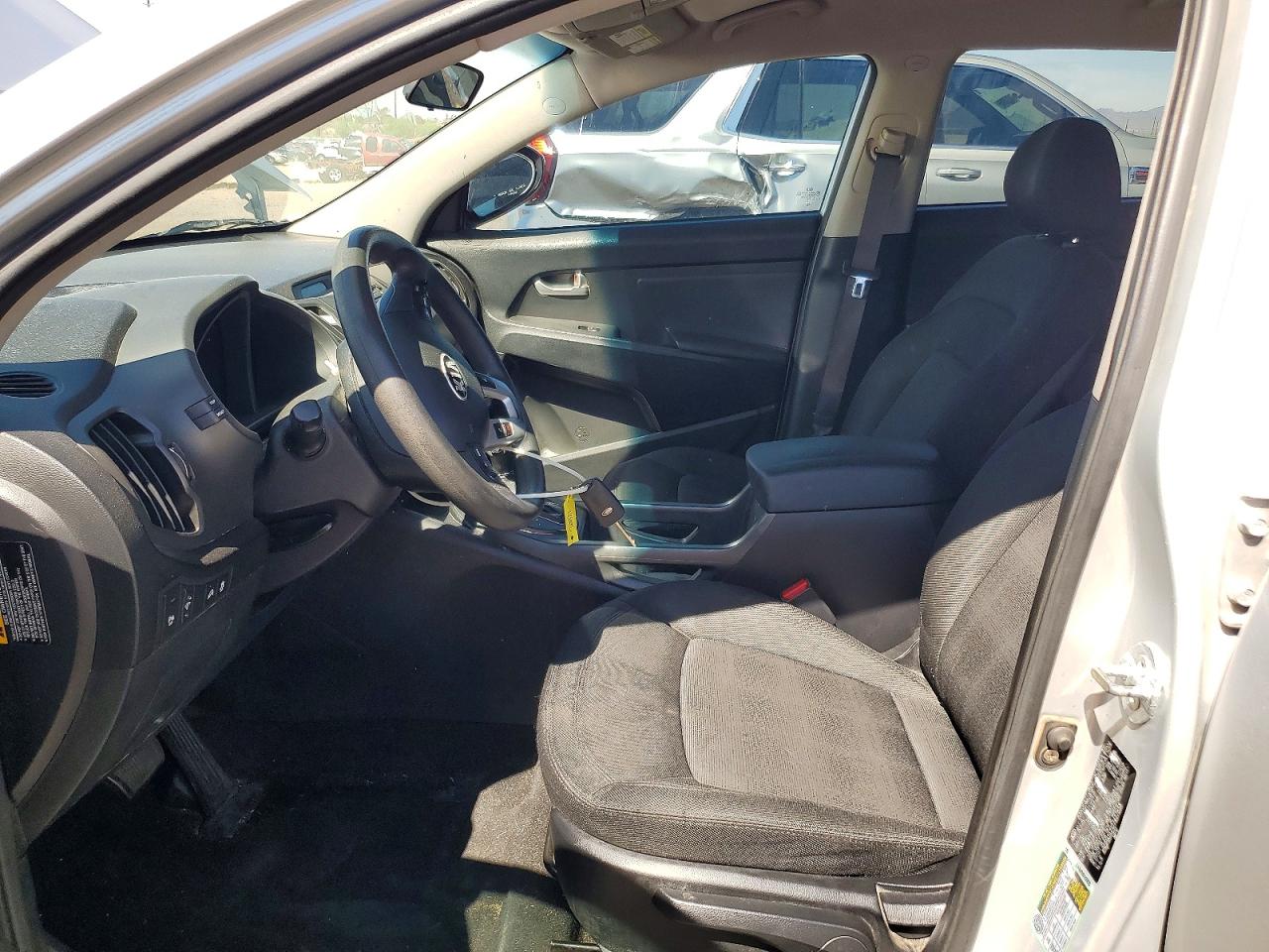 2013 Kia Sportage Base Gray vin: KNDPB3A21D7457858