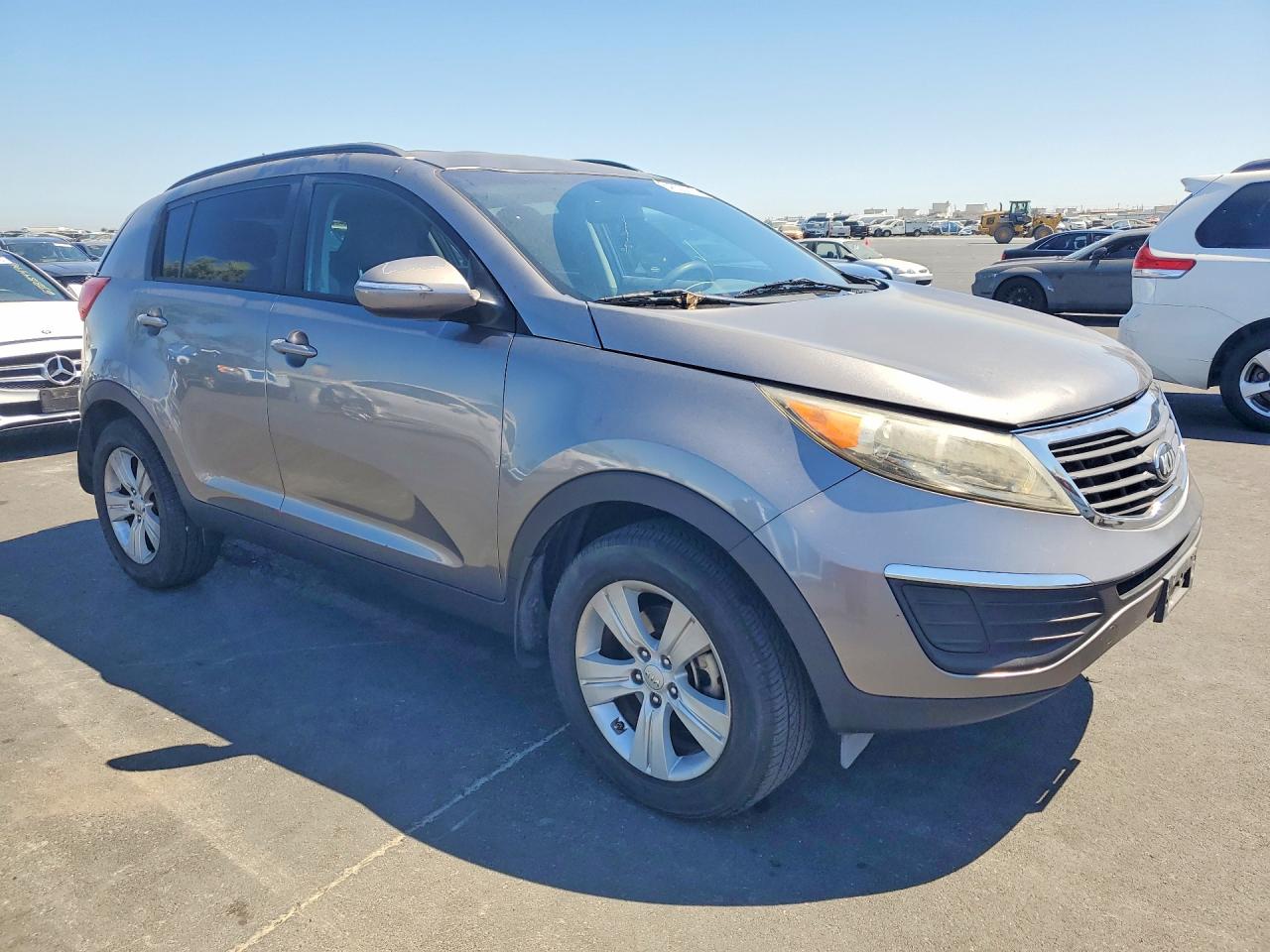 2013 Kia Sportage Lx Серый vin: KNDPB3A21D7516763