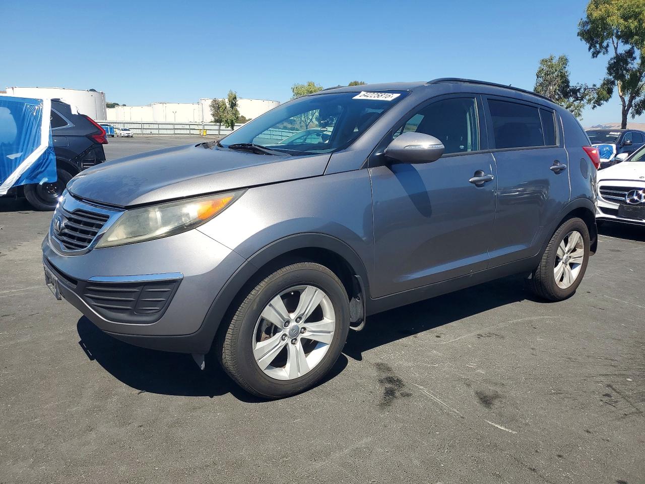 2013 Kia Sportage Lx Серый vin: KNDPB3A21D7516763