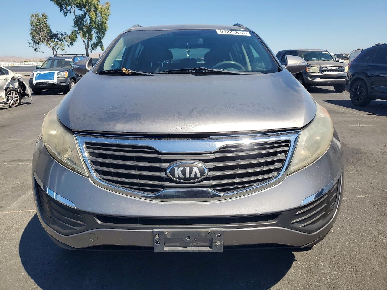 2013 Kia Sportage Lx Серый vin: KNDPB3A21D7516763