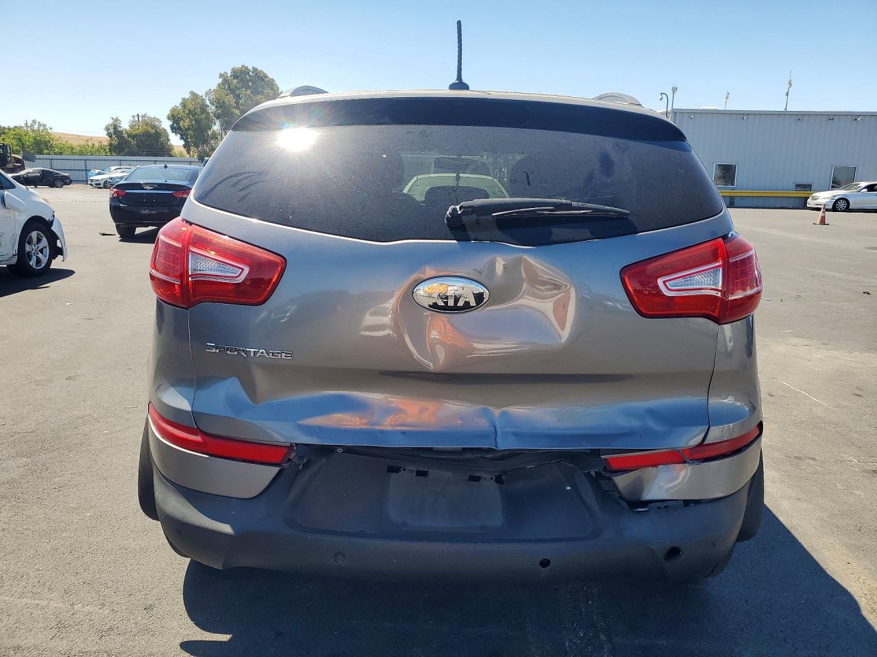 2013 Kia Sportage Lx Серый vin: KNDPB3A21D7516763