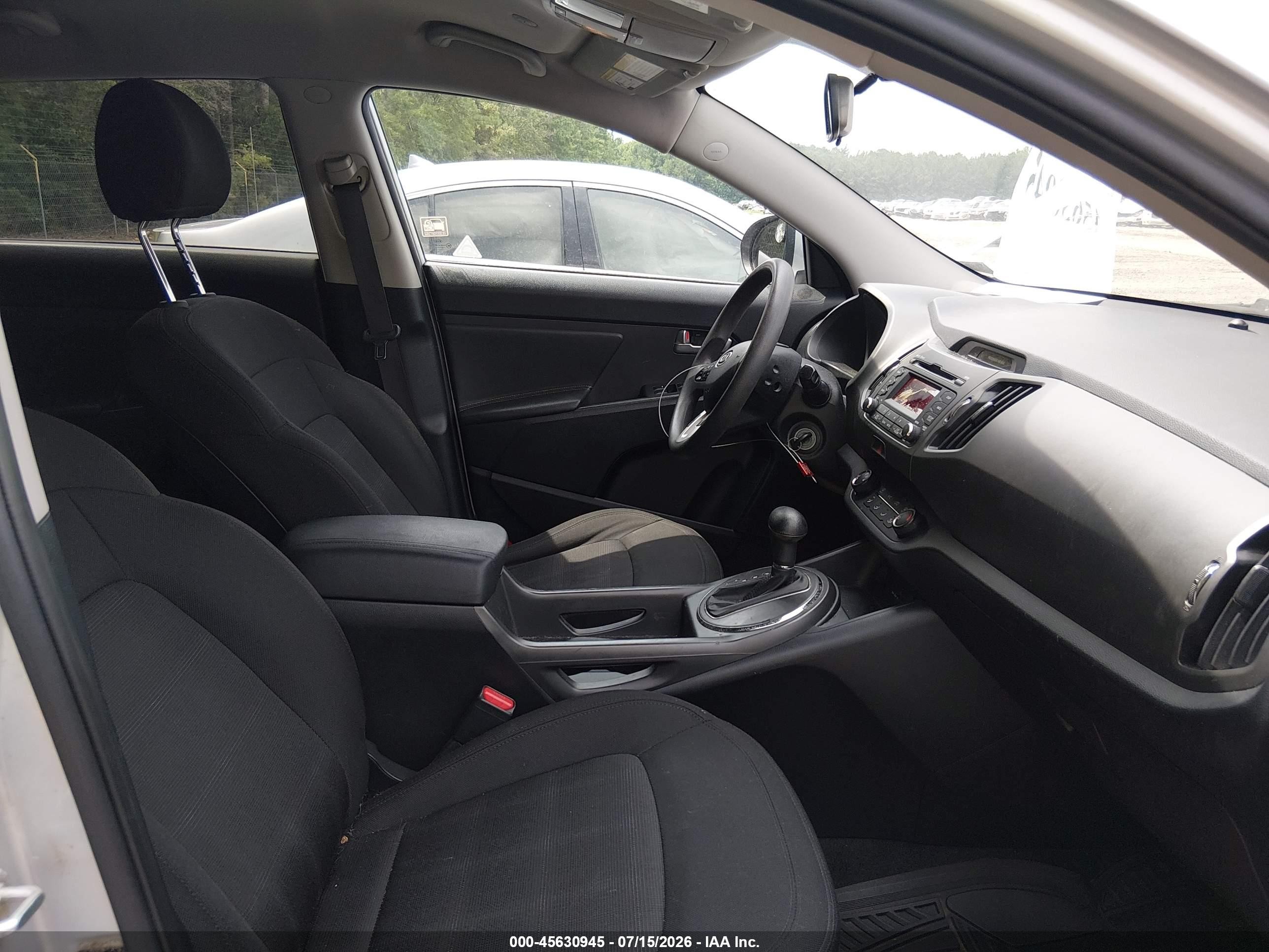 2011 Kia Sportage Lx Silver vin: KNDPB3A22B7089929