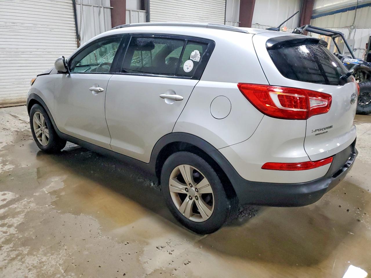 2011 Kia Sportage Lx Silver vin: KNDPB3A22B7171112