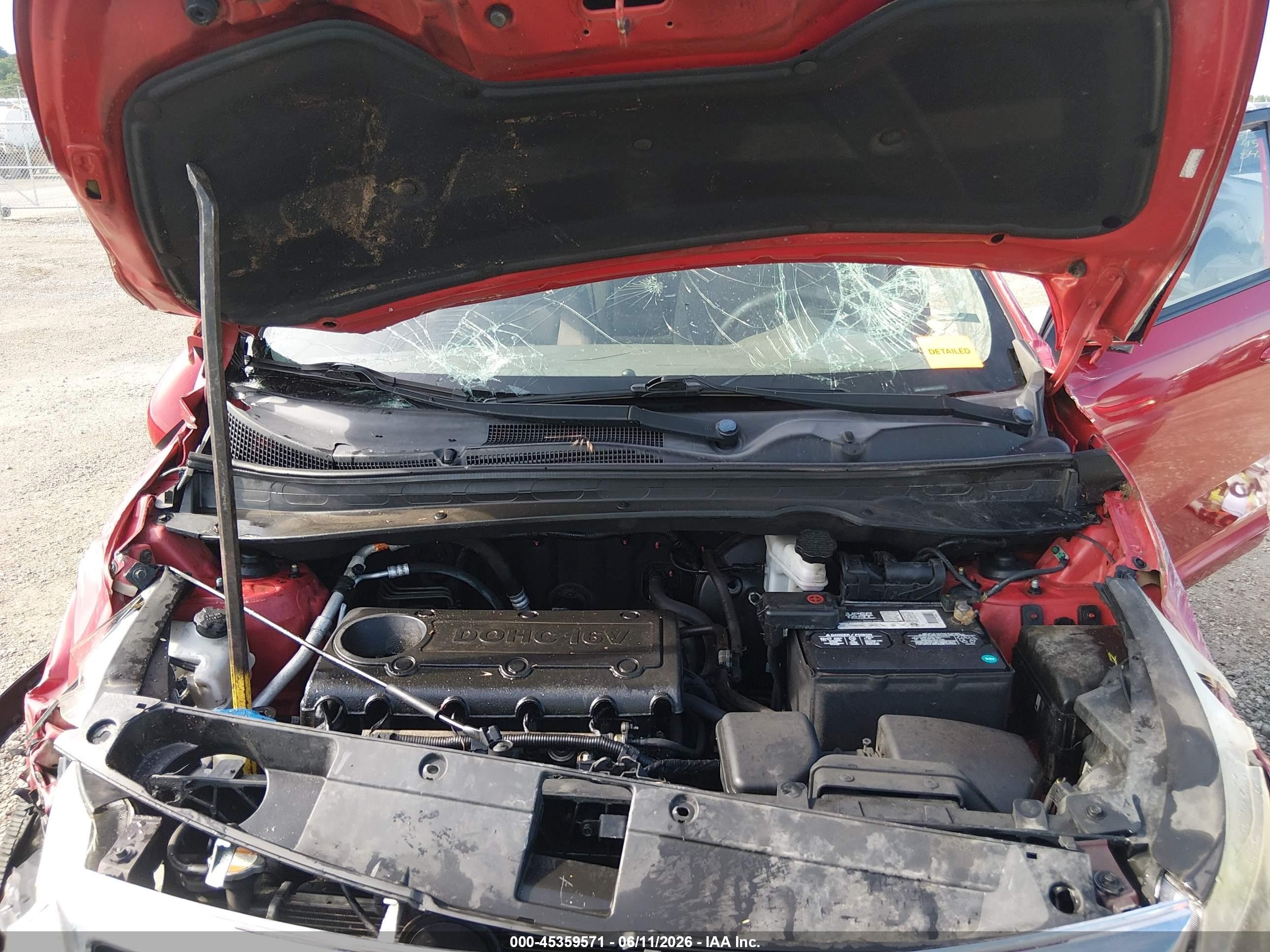 2012 Kia Sportage Lx Красный vin: KNDPB3A22C7224702