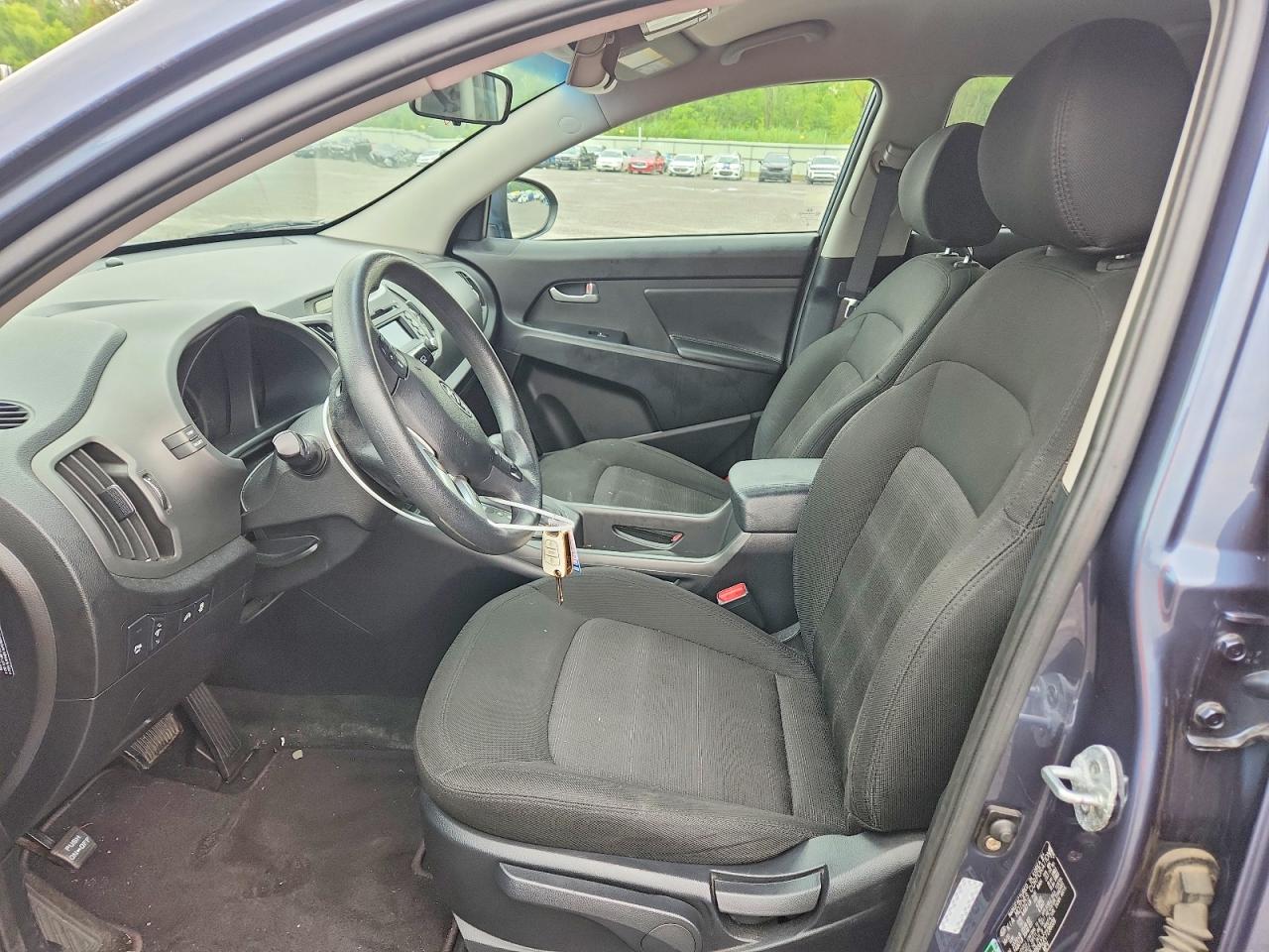 2012 Kia Sportage Lx Blue vin: KNDPB3A22C7236039