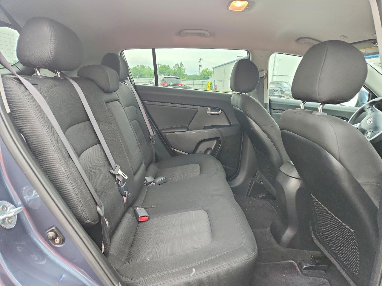 2012 Kia Sportage Lx Blue vin: KNDPB3A22C7236039