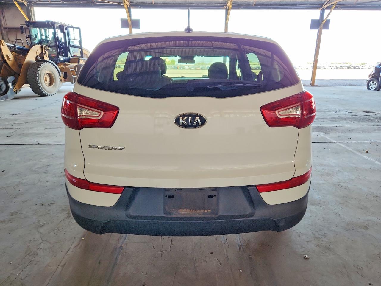 2012 Kia Sportage Lx White vin: KNDPB3A22C7275164