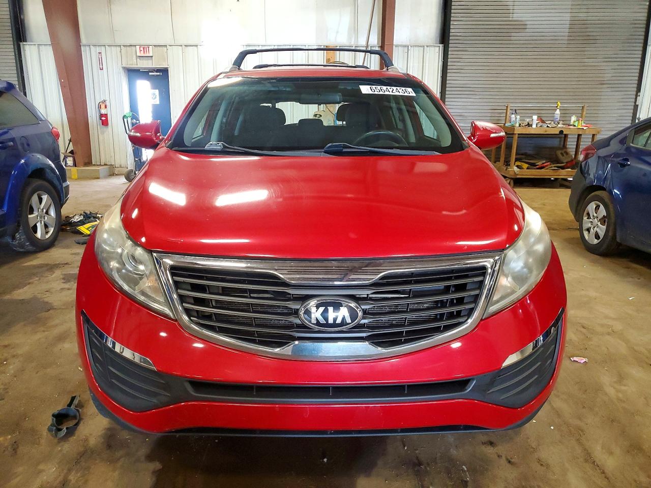 2013 Kia Sportage Lx Красный vin: KNDPB3A22D7430135