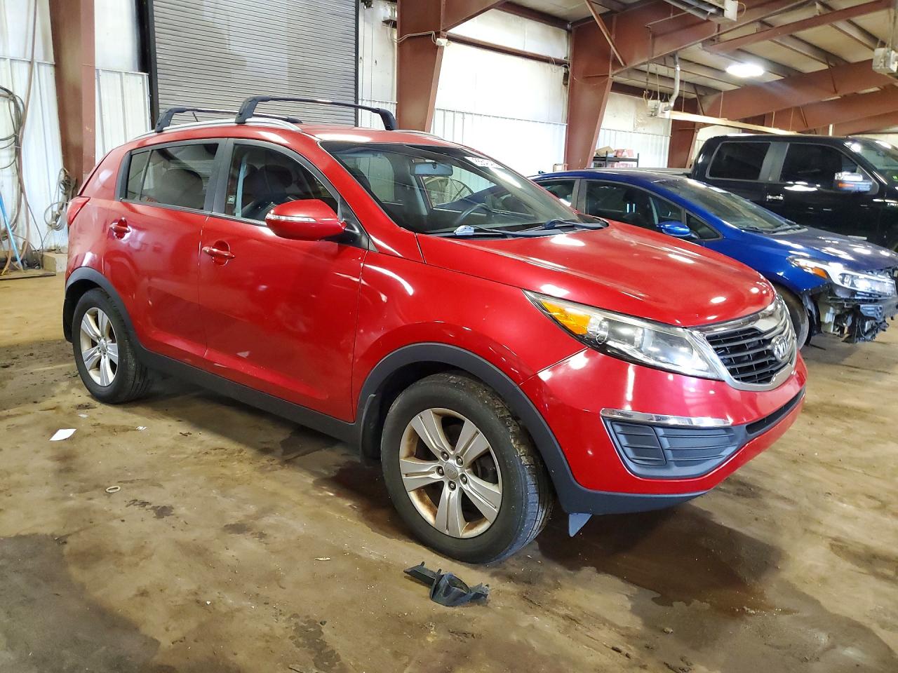 2013 Kia Sportage Lx Красный vin: KNDPB3A22D7430135