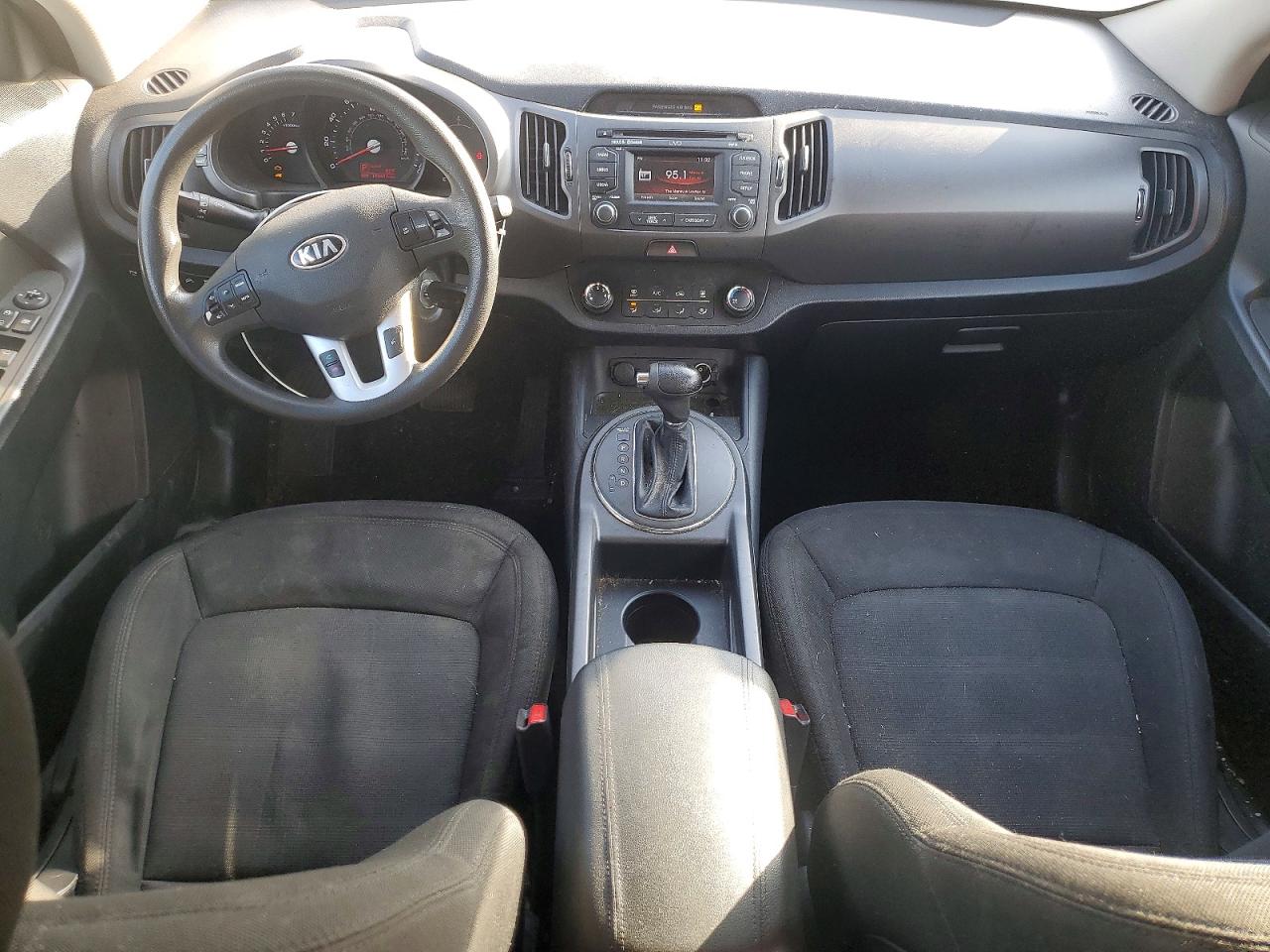 2013 Kia Sportage L Black vin: KNDPB3A22D7504914