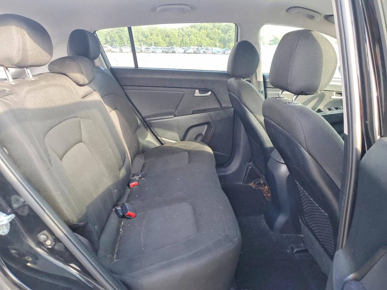 2013 Kia Sportage L Black vin: KNDPB3A22D7504914