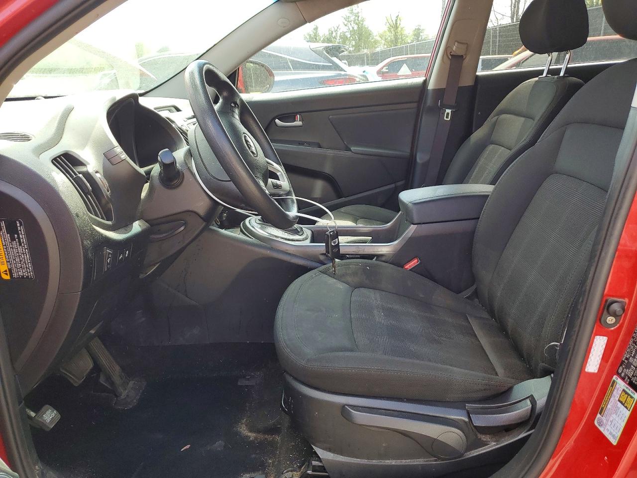 2013 Kia Sportage Lx Red vin: KNDPB3A22D7511720