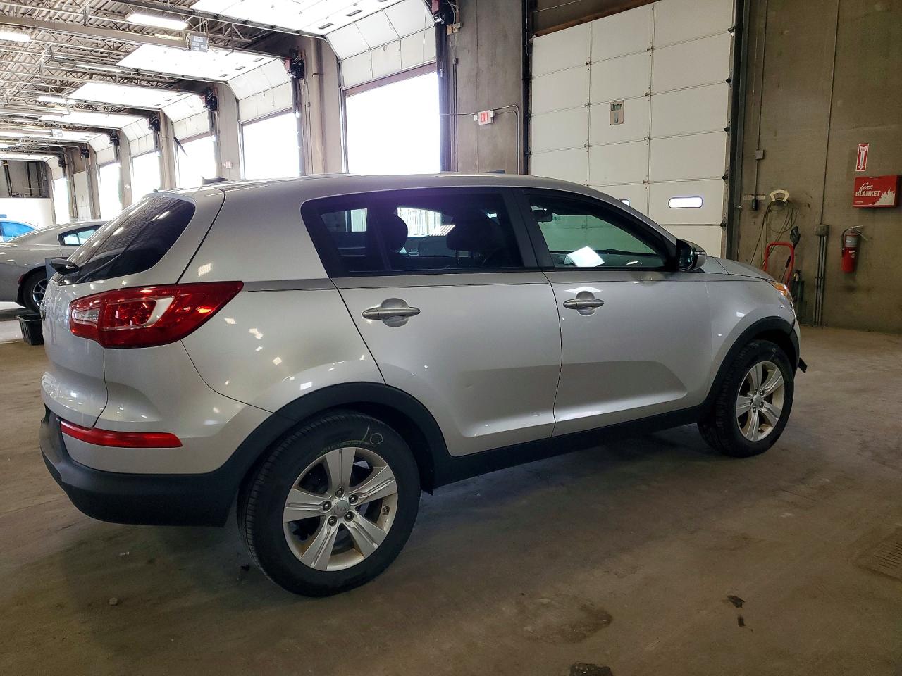 2013 Kia Sportage Lx Серебряный vin: KNDPB3A22D7535435