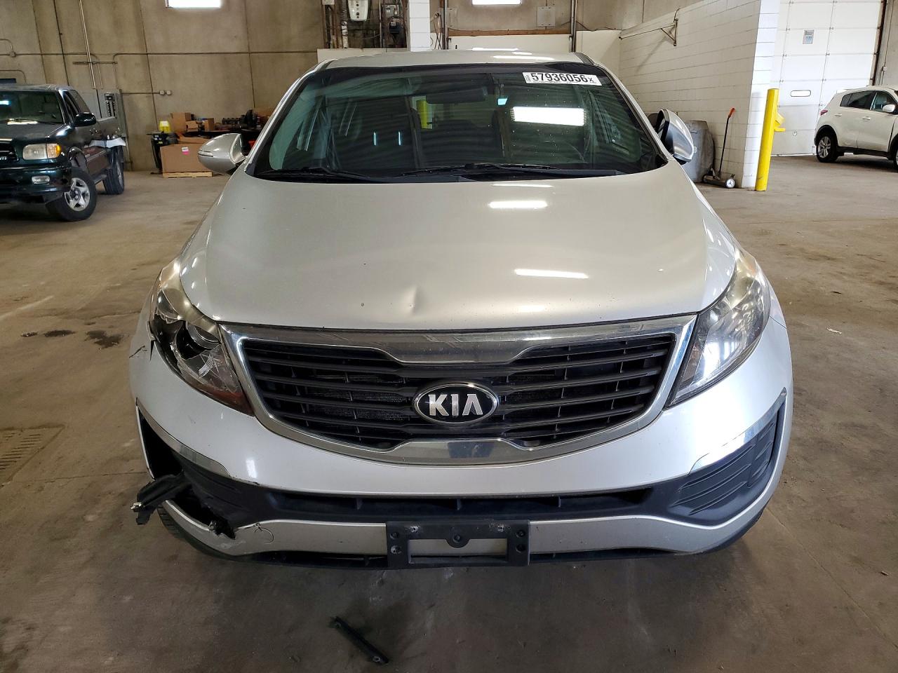 2013 Kia Sportage Lx Серебряный vin: KNDPB3A22D7535435