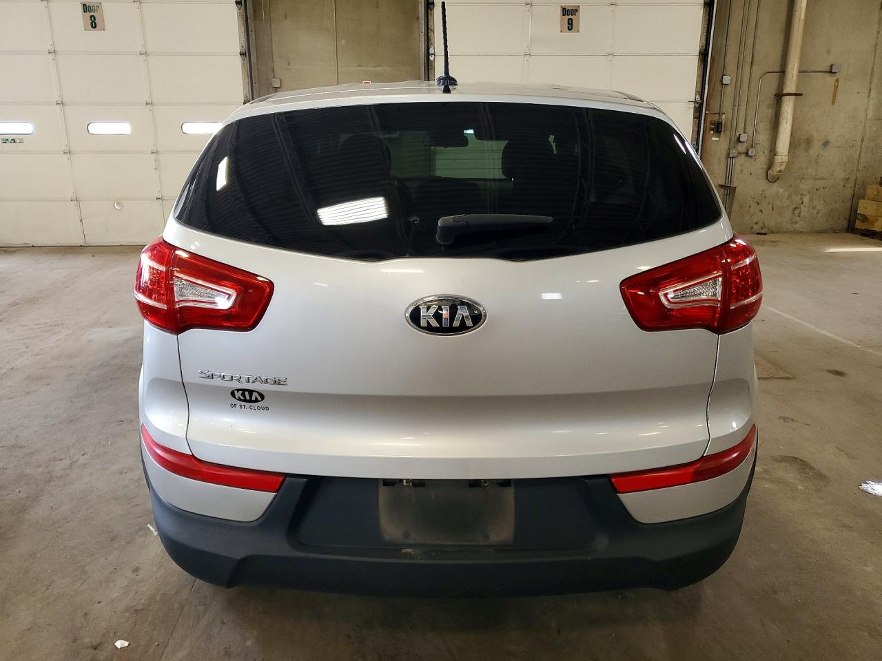 2013 Kia Sportage Lx Серебряный vin: KNDPB3A22D7535435