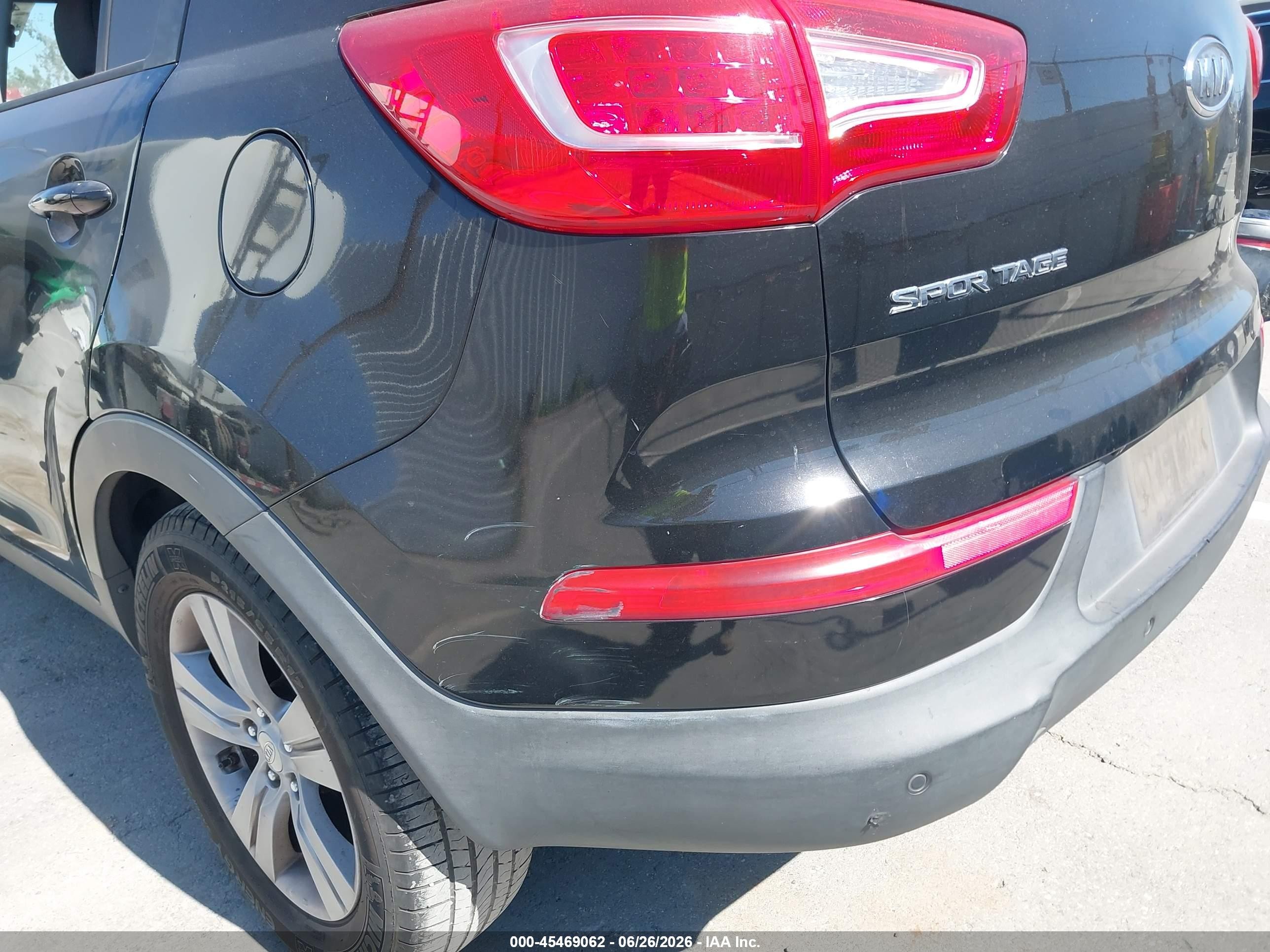 2011 Kia Sportage Lx Черный vin: KNDPB3A23B7087140