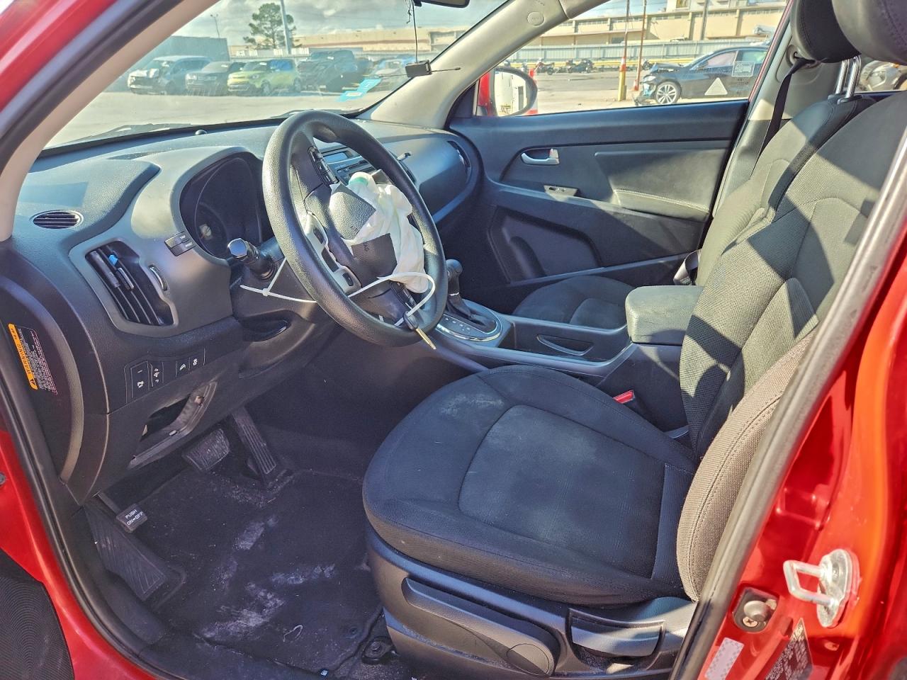 2011 Kia Sportage Lx Red vin: KNDPB3A23B7154495