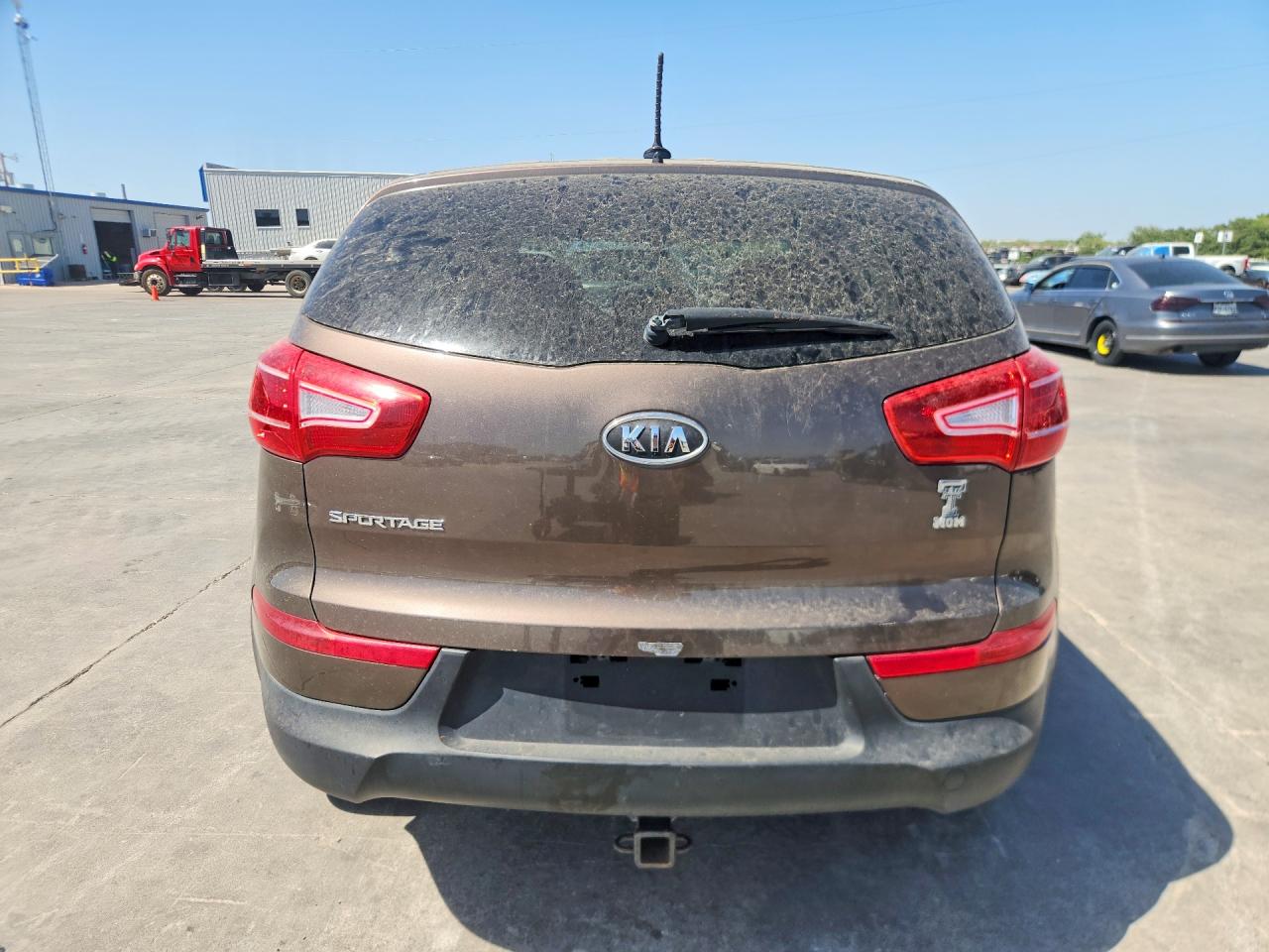 2012 Kia Sportage Lx Brown vin: KNDPB3A23C7238544