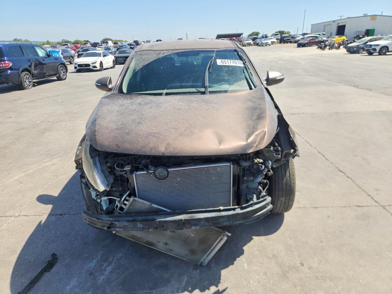 2012 Kia Sportage Lx Brown vin: KNDPB3A23C7238544