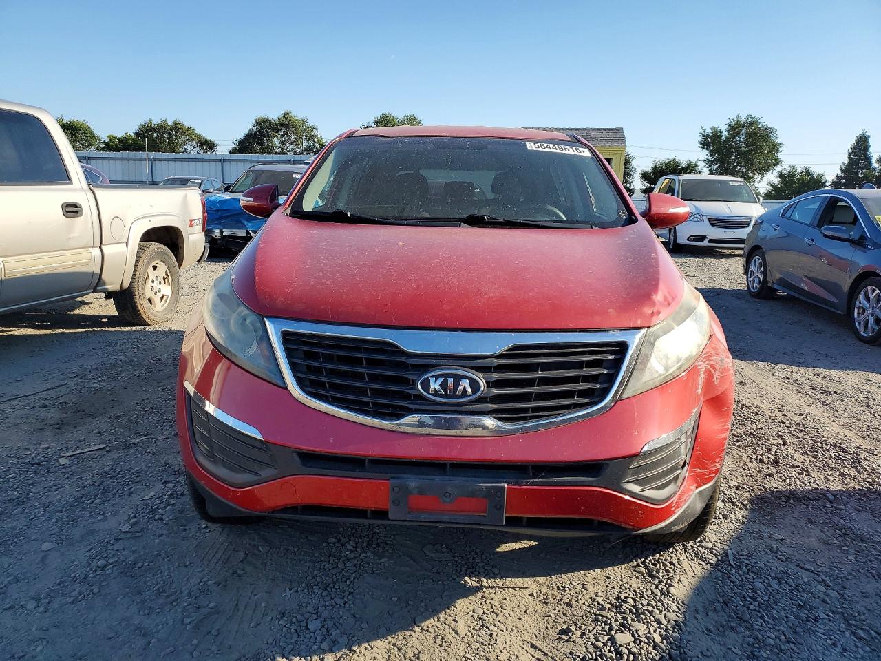 2012 Kia Sportage Lx Red vin: KNDPB3A23C7335811
