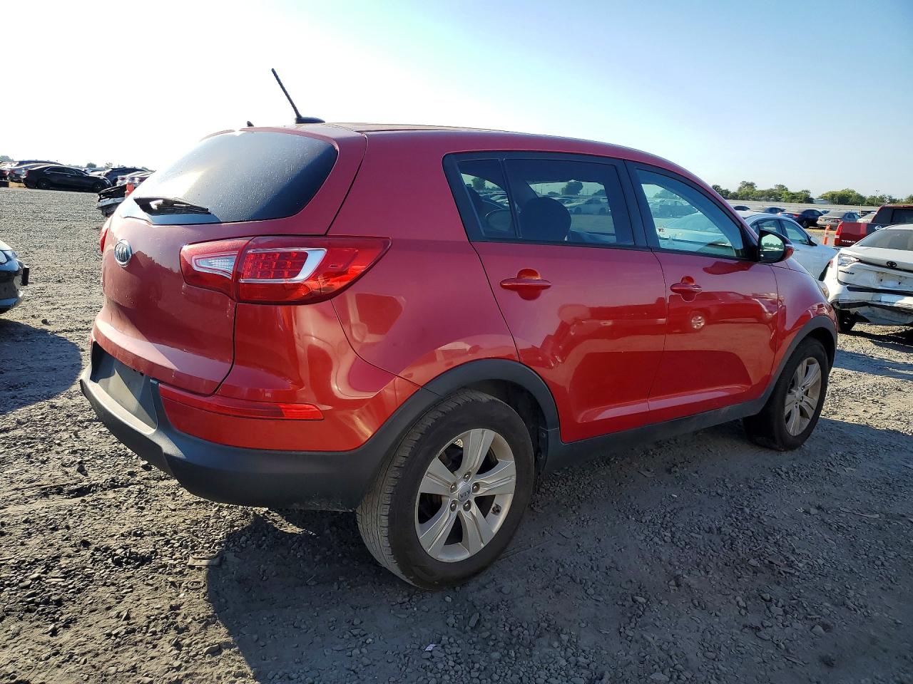 2012 Kia Sportage Lx Red vin: KNDPB3A23C7335811