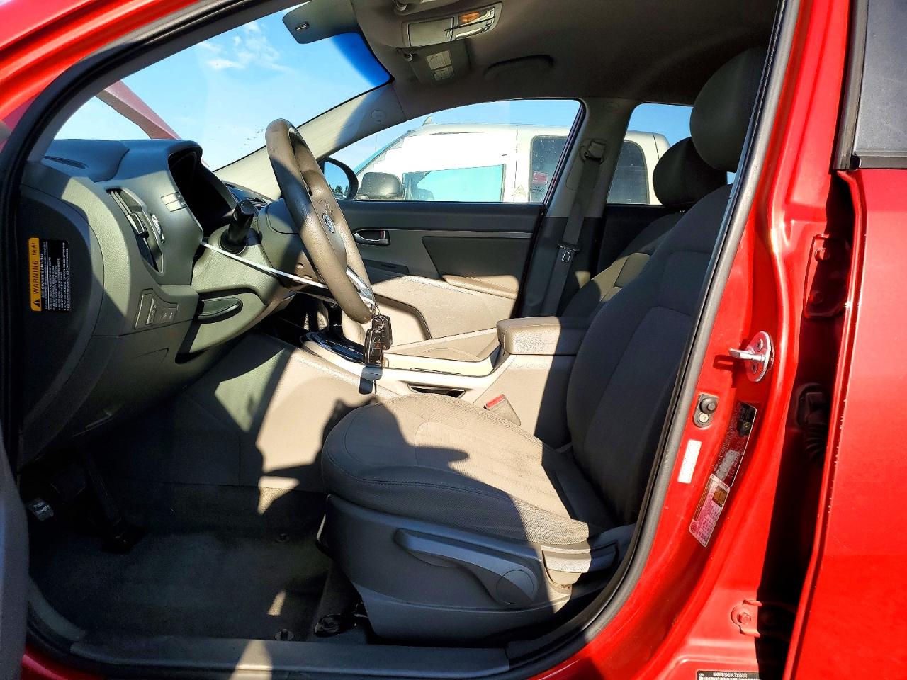 2012 Kia Sportage Lx Red vin: KNDPB3A23C7335811