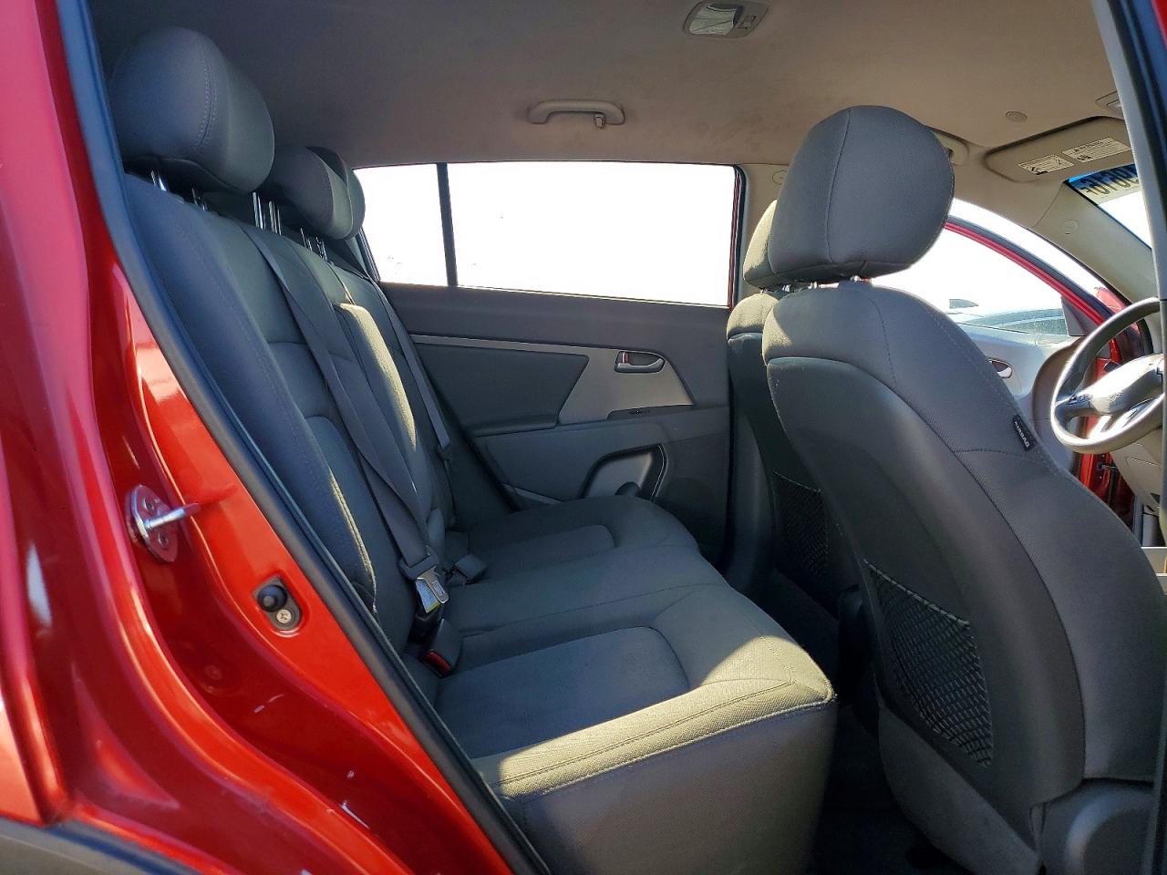2012 Kia Sportage Lx Red vin: KNDPB3A23C7335811