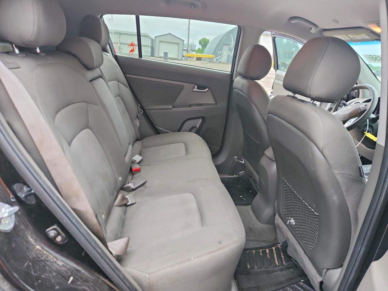 2013 Kia Sportage Lx Black vin: KNDPB3A23D7371645