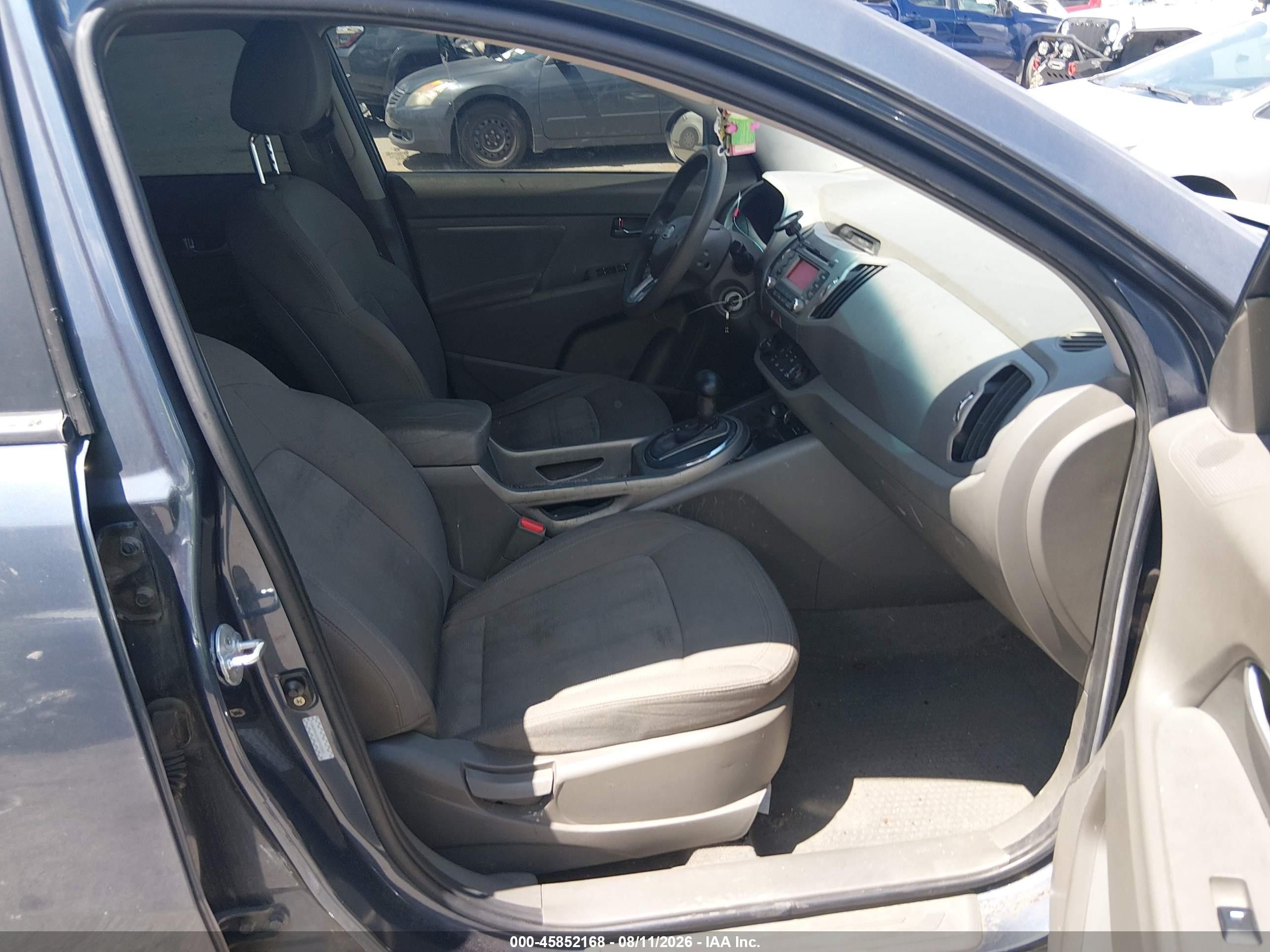 2011 Kia Sportage Lx Gray vin: KNDPB3A24B7023883