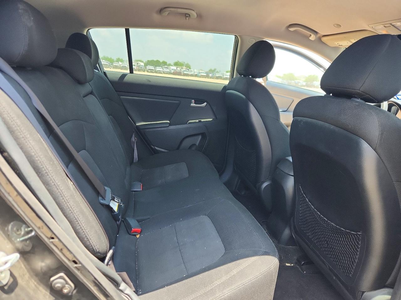 2011 Kia Sportage Lx Black vin: KNDPB3A24B7048721