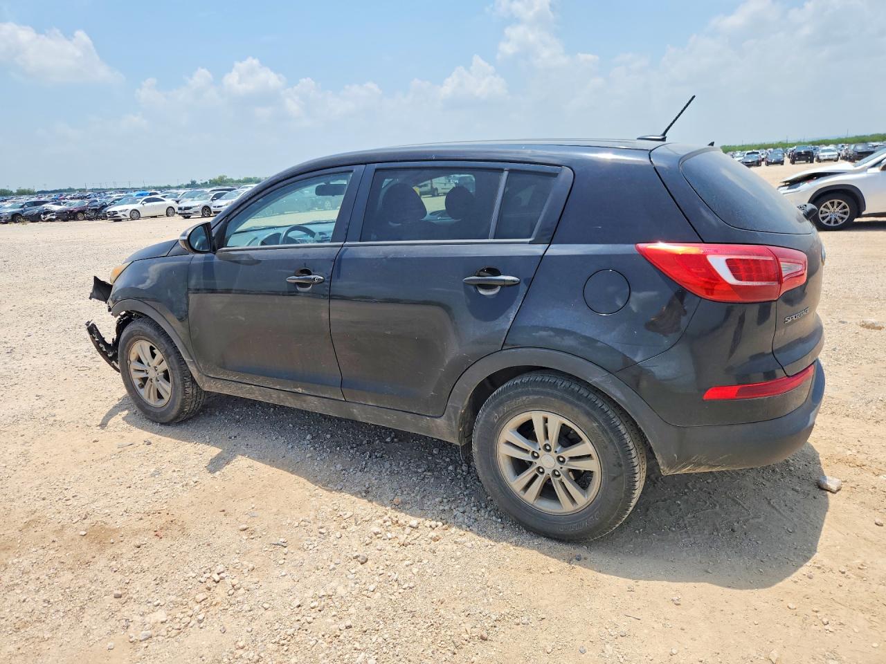 2011 Kia Sportage Lx Black vin: KNDPB3A24B7048721