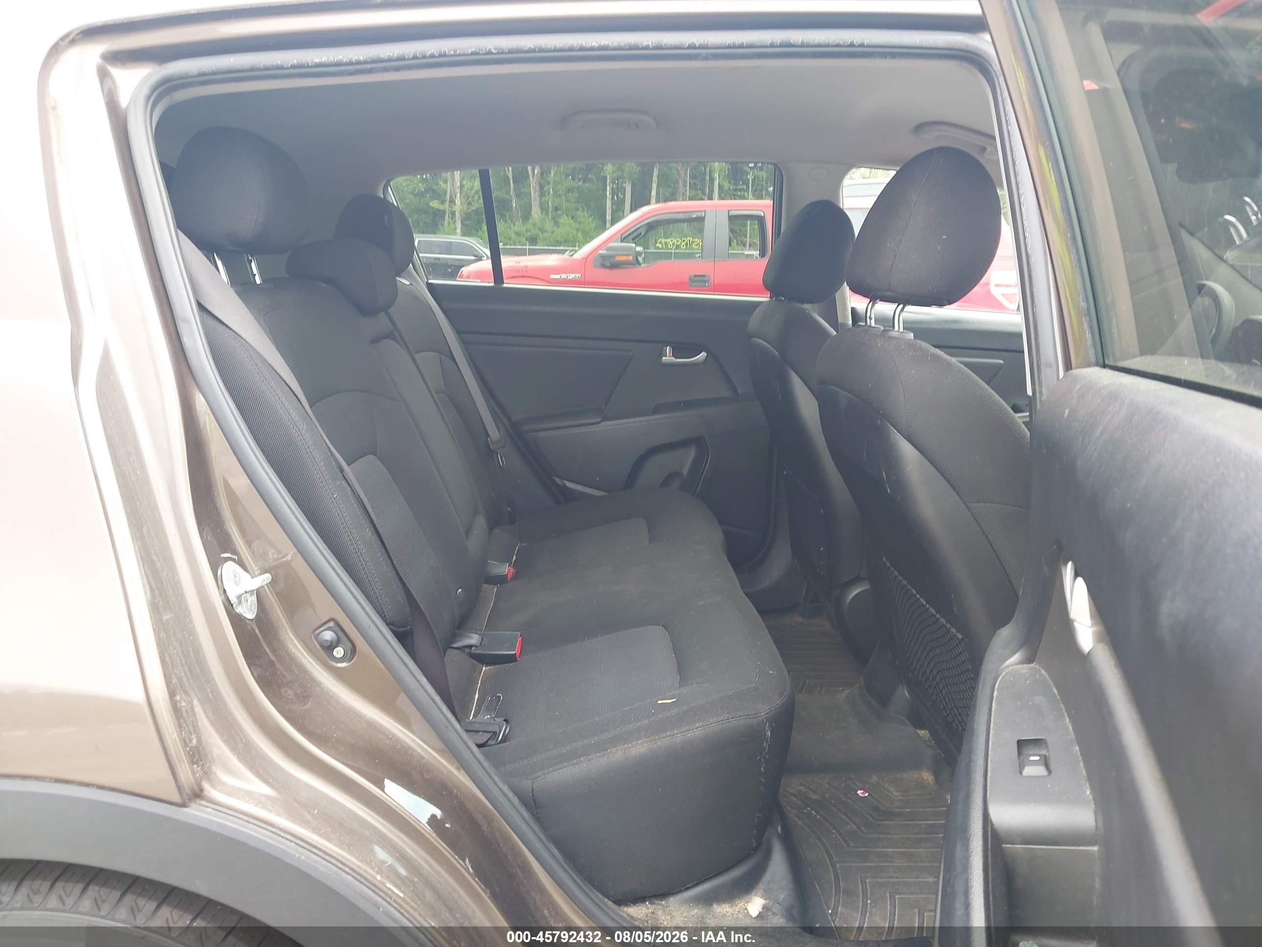 2011 Kia Sportage Lx Brown vin: KNDPB3A24B7060366