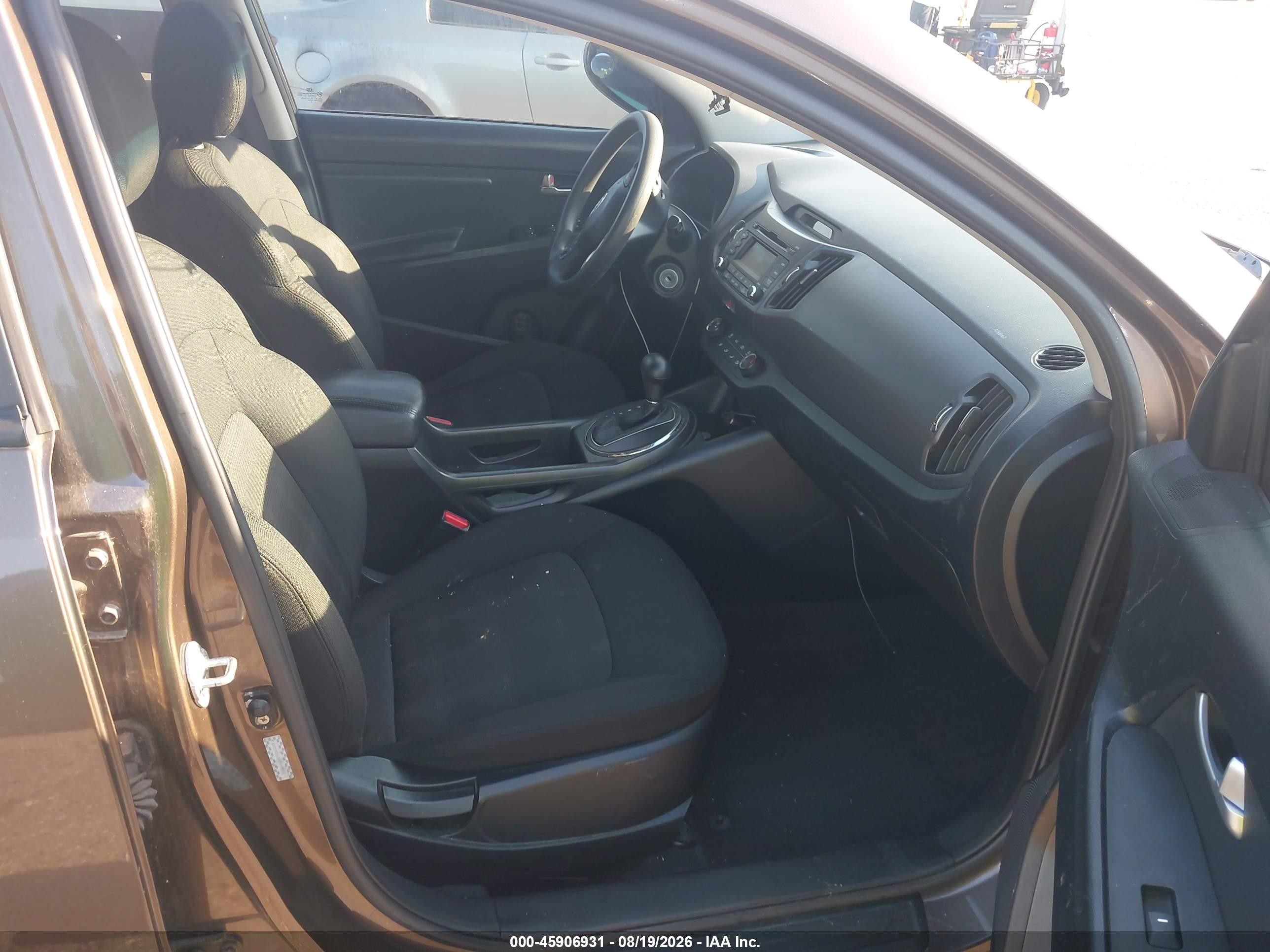 2011 Kia Sportage Lx Brown vin: KNDPB3A24B7084036