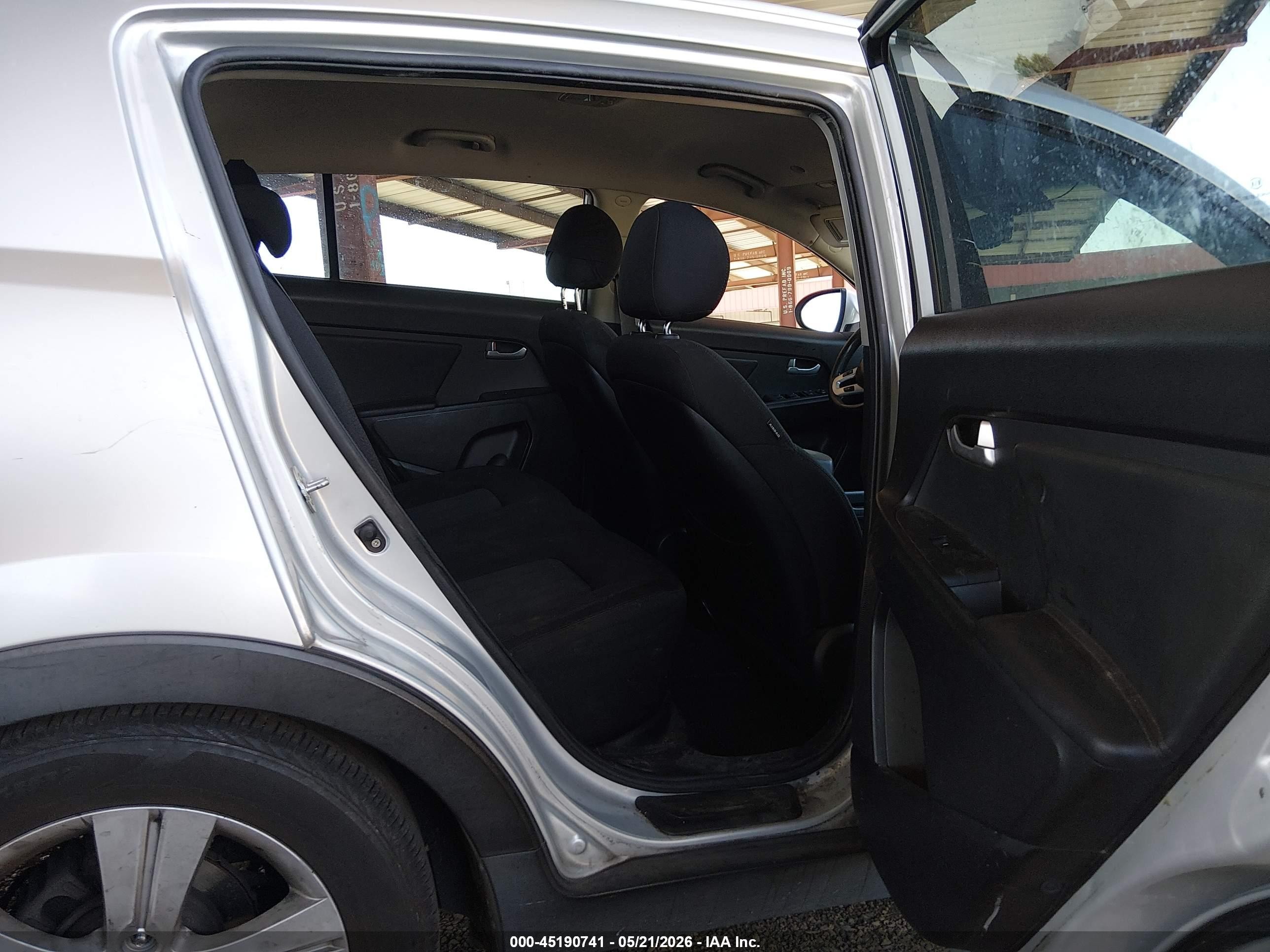 2012 Kia Sportage Lx Серебряный vin: KNDPB3A24C7185885