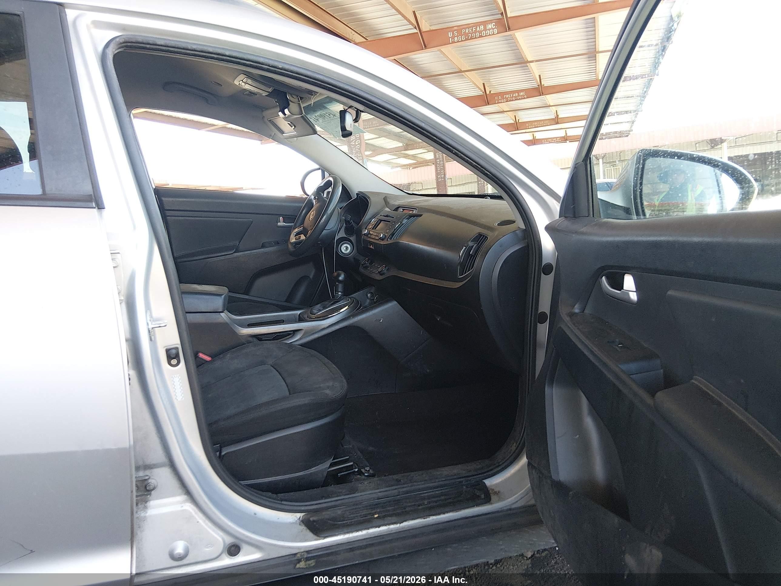 2012 Kia Sportage Lx Серебряный vin: KNDPB3A24C7185885